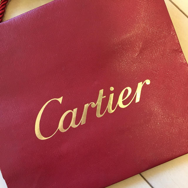 Cartier(カルティエ)のカルティエ ショッパー ショップ袋 レディースのバッグ(ショップ袋)の商品写真