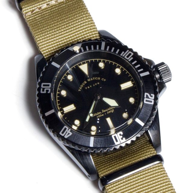 1LDK SELECT(ワンエルディーケーセレクト)のVAUGE WATCH CO. BLKSUB メンズの時計(腕時計(アナログ))の商品写真
