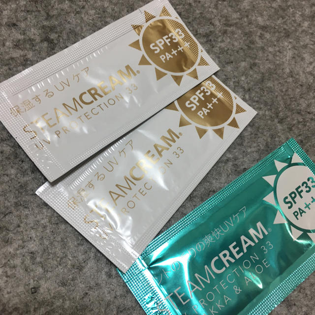 STEAM CREAM(スチームクリーム)の未使用　STEAM CREAM スチールクリーム サンプルセット 試供品 コスメ/美容のスキンケア/基礎化粧品(フェイスクリーム)の商品写真