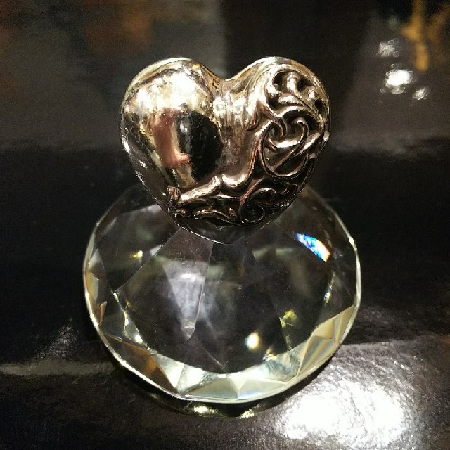 Chrome Hearts(クロムハーツ)の【激レア】クロムハーツ ラージハートリング 10号 メンズのアクセサリー(リング(指輪))の商品写真