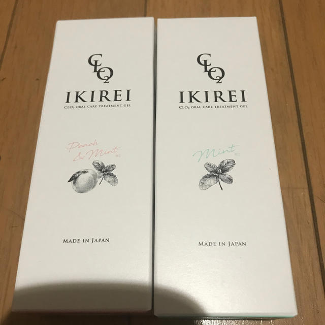 イキレイ　IKIREI ミント　ピーチ　40g