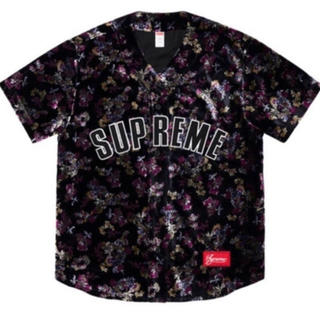 シュプリーム(Supreme)の【COOL様専用】Floral Velour Baseball Jersey (その他)