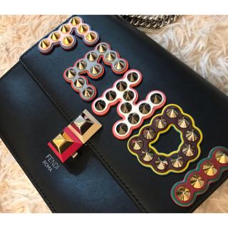 フェンディ(FENDI)の最終値下げ美品♡確実正規品♡FENDI♡フェンディ♡スタッズ♡チェーンバッグ♡(ショルダーバッグ)