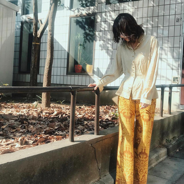 leinwande 柄パンツ