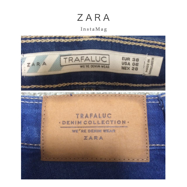 ZARA(ザラ)の未使用 ZARAアンクル丈スキニーデニム レディースのパンツ(デニム/ジーンズ)の商品写真