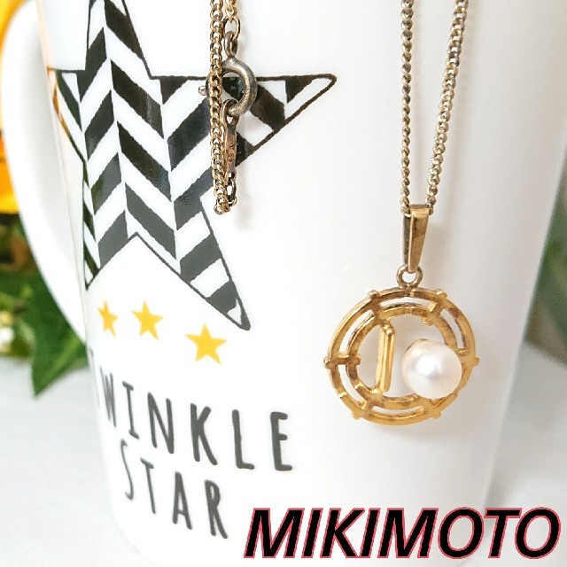 MIKIMOTO(ミキモト)の【メグMEG様ご専用✧︎*】MIKIMOTO パールネックレス ゴールド レディースのアクセサリー(ネックレス)の商品写真