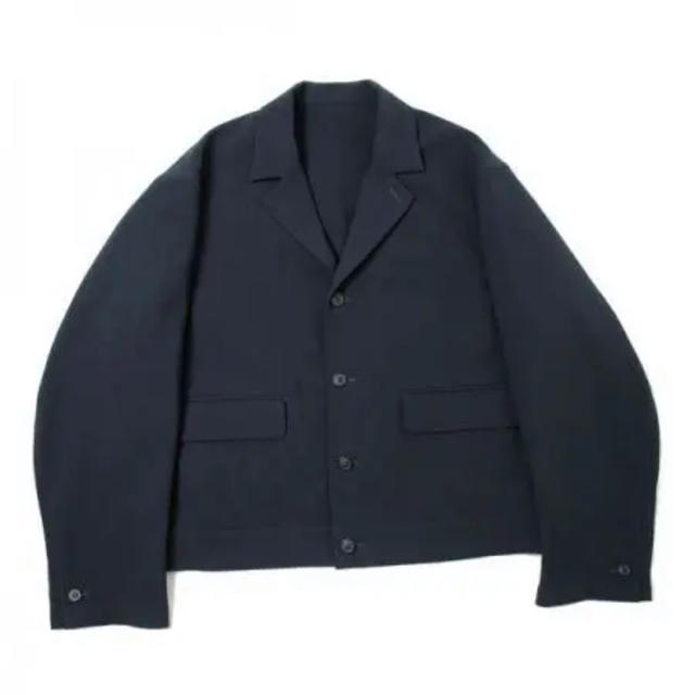 UNUSED(アンユーズド)のURU   cotton short jacket d.navy サイズ3 メンズのジャケット/アウター(テーラードジャケット)の商品写真