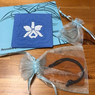 ハレイワ(HALEIWA)のハレクラニ コースター クリップ ネームプレート(旅行用品)