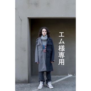 【エム様専用】dairiku 18aw コート(ステンカラーコート)