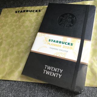 スターバックスコーヒー(Starbucks Coffee)のスタバ　Moleskin 2020年　手帳　スケジュール帳　モレスキン(カレンダー/スケジュール)