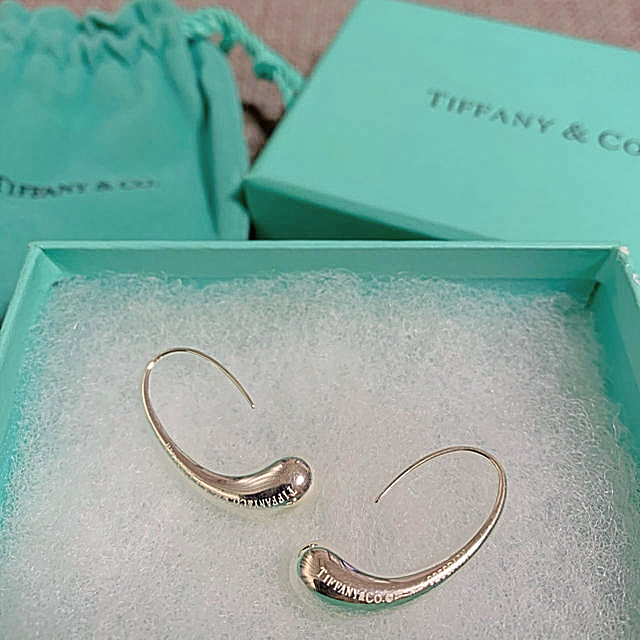 Tiffany&Co. ティアドロップ ピアス