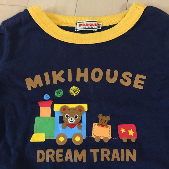 mikihouse(ミキハウス)のミキハウス　ロンT100 キッズ/ベビー/マタニティのキッズ服男の子用(90cm~)(Tシャツ/カットソー)の商品写真