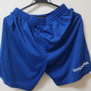 ディアドラ(DIADORA)のDIADORA ハーフパンツ サッカー Oサイズ ブルー(ウェア)