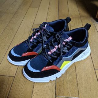 ザラ(ZARA)のZARA★カラフルダッドスニーカー★41サイズ(スニーカー)