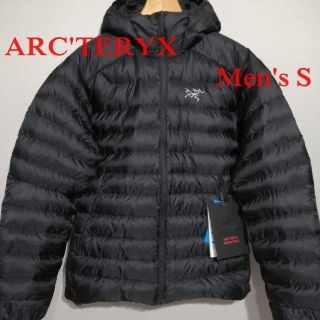 アークテリクス(ARC'TERYX)の新品 サイズS アークテリクス メンズ セリウム LT フーディ ブラック(ダウンジャケット)