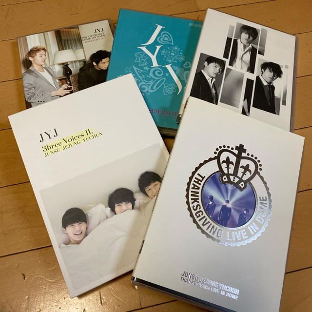 JYJ(ジェイワイジェイ)のJYJ   JUNSU JEJUNG YUCHUN エンタメ/ホビーのDVD/ブルーレイ(ミュージック)の商品写真