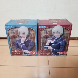 名探偵コナン　プレミアム　ちょこのせフィギュア　安室透　全２種　セット(キャラクターグッズ)