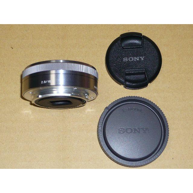 SONY(ソニー)のSONY ソニー  E 16mm F2.8 SEL16F28 スマホ/家電/カメラのカメラ(レンズ(単焦点))の商品写真