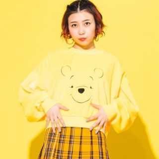 クマノプーサン(くまのプーさん)の新品 プーさん トレーナー wego パーカー ディズニー スウェット ぷーさん(トレーナー/スウェット)