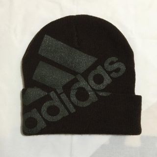 アディダス(adidas)の♦値下げ♦adidas ニット帽(ダークブラウン)(ニット帽/ビーニー)