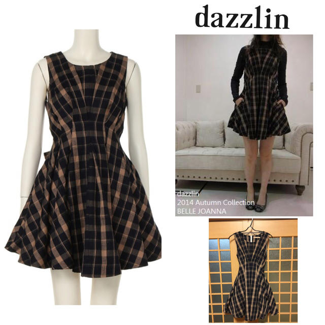 dazzlin(ダズリン)のdazzlin★ウエストリボンワンピース レディースのワンピース(ミニワンピース)の商品写真