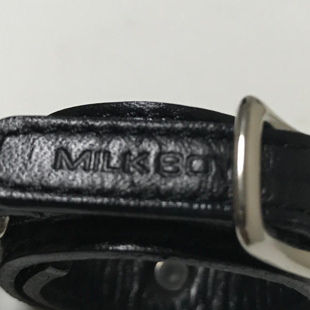 MILKBOY(ミルクボーイ)のMILKBOY 2019SS レザーブレスレット リストバンド メンズのアクセサリー(バングル/リストバンド)の商品写真