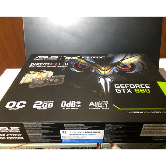 値下げ★グラボ ASUS  GTX960 ★