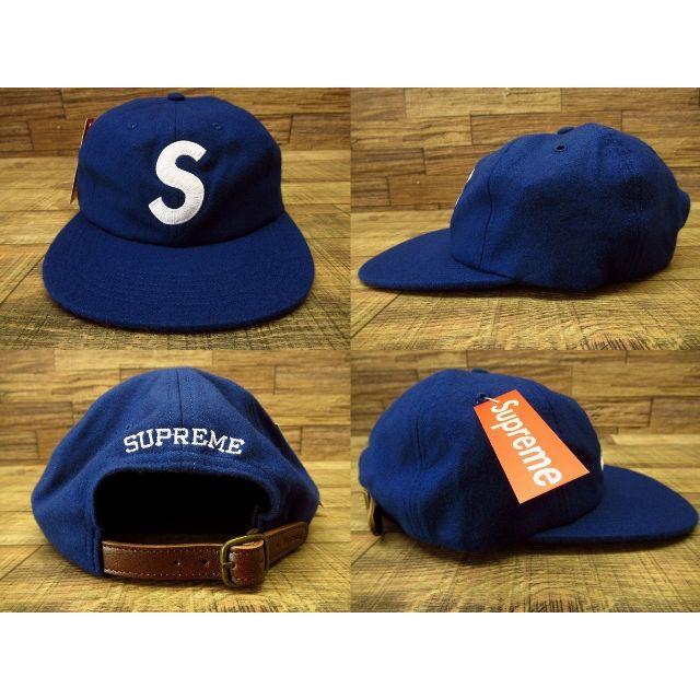 Supreme シュプリーム キャップ - 青