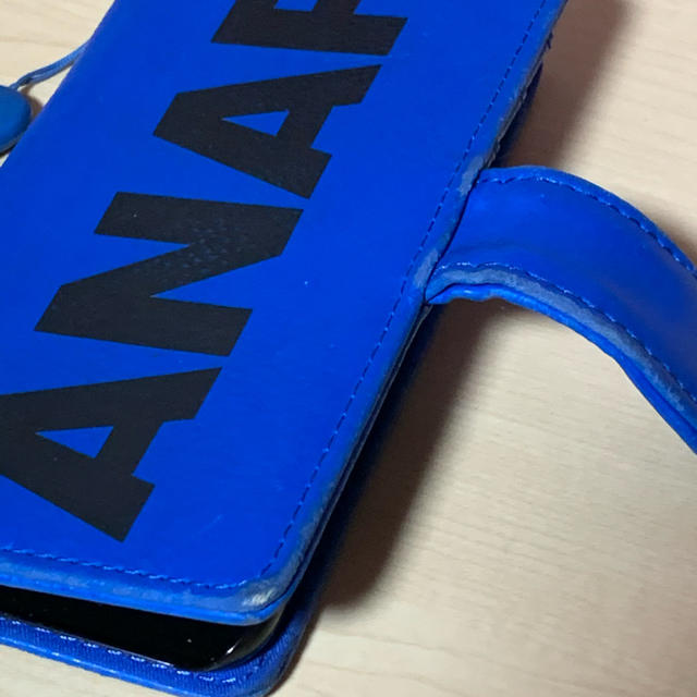 ANAP(アナップ)のiPhone6s ANAP スマホケース 手帳型 青 アナップ スマホ/家電/カメラのスマホアクセサリー(iPhoneケース)の商品写真