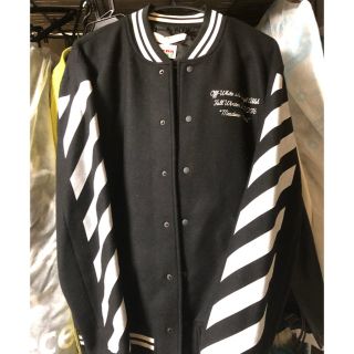 オフホワイト(OFF-WHITE)のoff-white アウター(スタジャン)