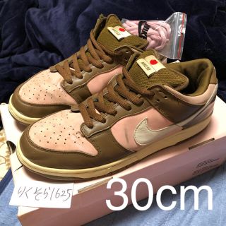 ナイキ(NIKE)の30cm NIKE DUNK LOW PRO SB STUSSY CHERRY(スニーカー)