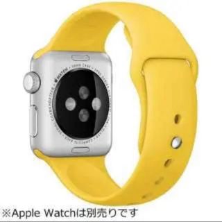 アップルウォッチ(Apple Watch)のアップルウォッチ AppleWatch 純正バンド イエロー 38mm 40mm(腕時計(デジタル))