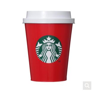 スターバックスコーヒー(Starbucks Coffee)のスターバックスコーヒー2019ホリデーシリーズ☆レッド缶ブランケット☆(日用品/生活雑貨)