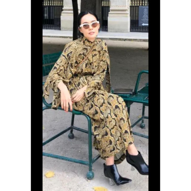Celine パイソン柄ワンピース フィービー期 Celine パイソン柄ワンピース フィービー期
