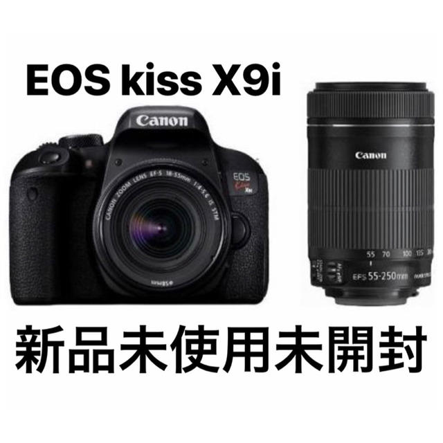 Canon - 【新品未使用】Canon eos kiss x9i ダブルズーム　6台