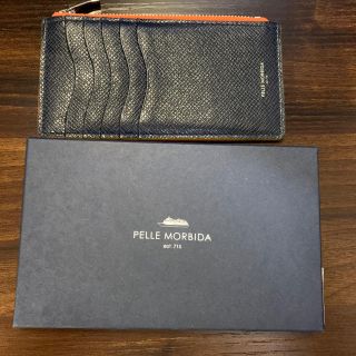 ペッレ モルビダ(PELLE MORBIDA)のバルカ • ペッレモルビダ   ミニウォレット ネイビー(コインケース/小銭入れ)