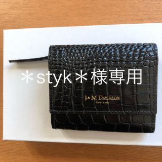 ジェイアンドエムデヴィッドソン(J&M DAVIDSON)の☆J&M DAVIDSON ☆TWO FOLD WALLET BLACK(財布)