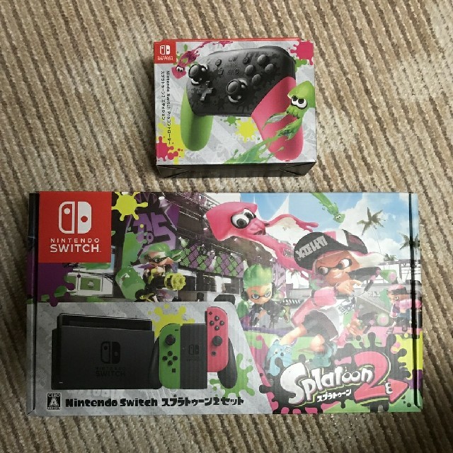 驚きの価格 新品未開封 スプラトゥーン2セット コントローラー ソフト