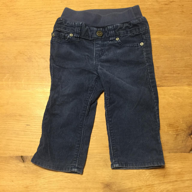 babyGAP(ベビーギャップ)のギャップGAP コーデュロイズボン 青 キッズ/ベビー/マタニティのベビー服(~85cm)(パンツ)の商品写真