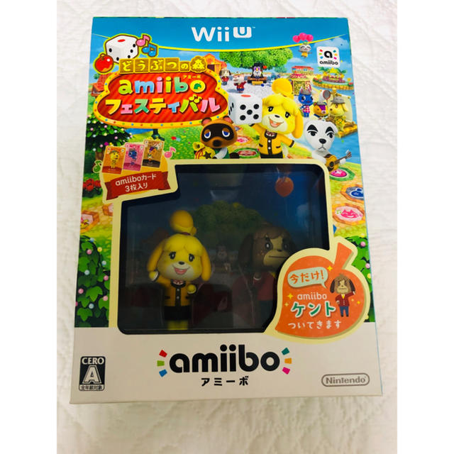 Wii U(ウィーユー)のどうぶつの森　amiiboフェスティバル エンタメ/ホビーのゲームソフト/ゲーム機本体(家庭用ゲームソフト)の商品写真