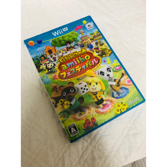 Wii U(ウィーユー)のどうぶつの森　amiiboフェスティバル エンタメ/ホビーのゲームソフト/ゲーム機本体(家庭用ゲームソフト)の商品写真