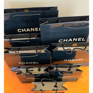 シャネル(CHANEL)のシャネル　ショップ袋　ブラック8点(ショップ袋)