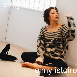 エイミーイストワール(eimy istoire)のeimy istoire 豹柄ニット(ニット/セーター)