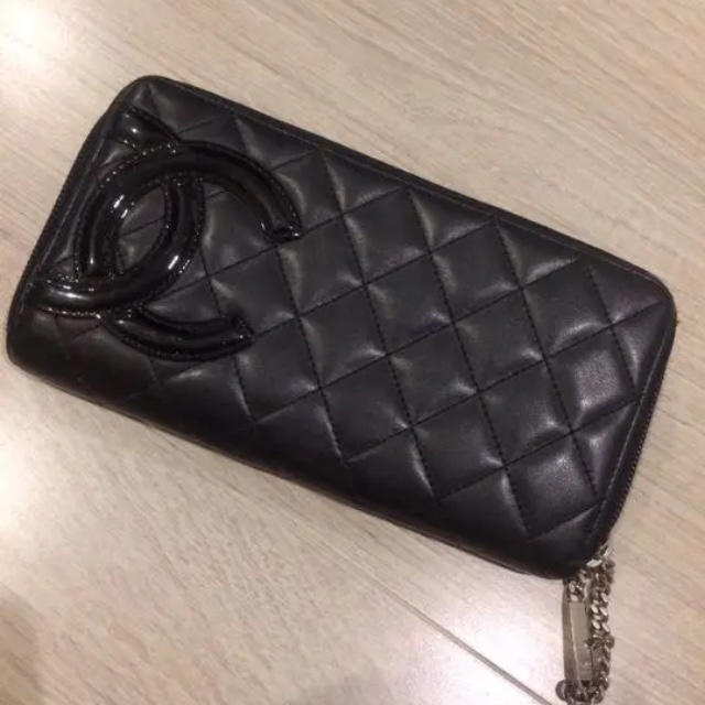 CHANEL(シャネル)のCHANEL シャネル ラウンドファスナー 長財布 ピンク レディースのファッション小物(財布)の商品写真