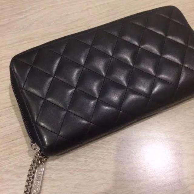 CHANEL(シャネル)のCHANEL シャネル ラウンドファスナー 長財布 ピンク レディースのファッション小物(財布)の商品写真