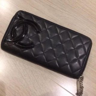 シャネル(CHANEL)のCHANEL シャネル ラウンドファスナー 長財布 ピンク(財布)