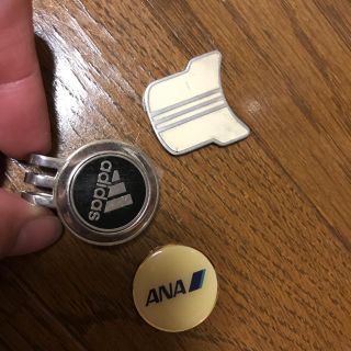 エーエヌエー(ゼンニッポンクウユ)(ANA(全日本空輸))のANA アディダス ゴルフマーカー セット(その他)