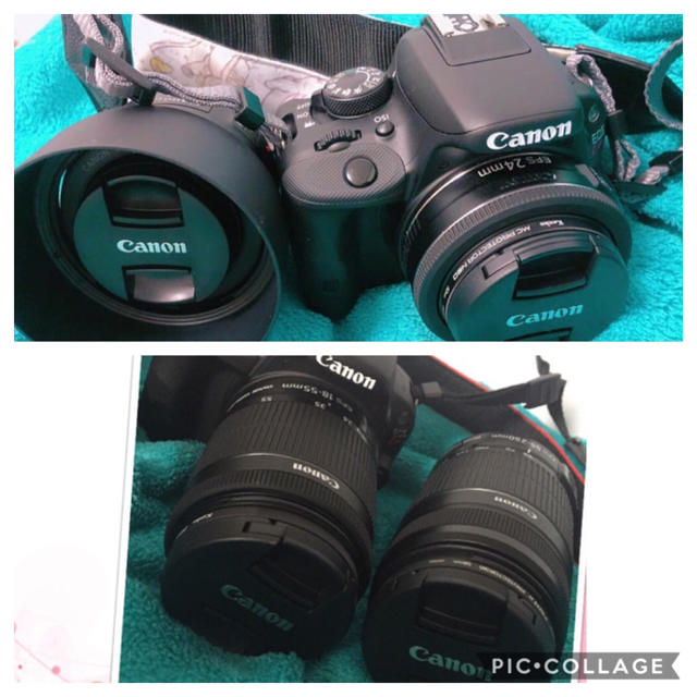 Canon Kissx7 ダブルズームキットスマホ/家電/カメラ