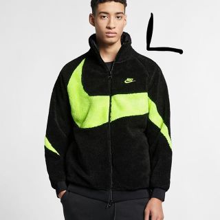 ナイキ(NIKE)の新品サイズＬ NIKE BIG ナイキ ビッグ スウォッシュ ボア ジャケット(その他)