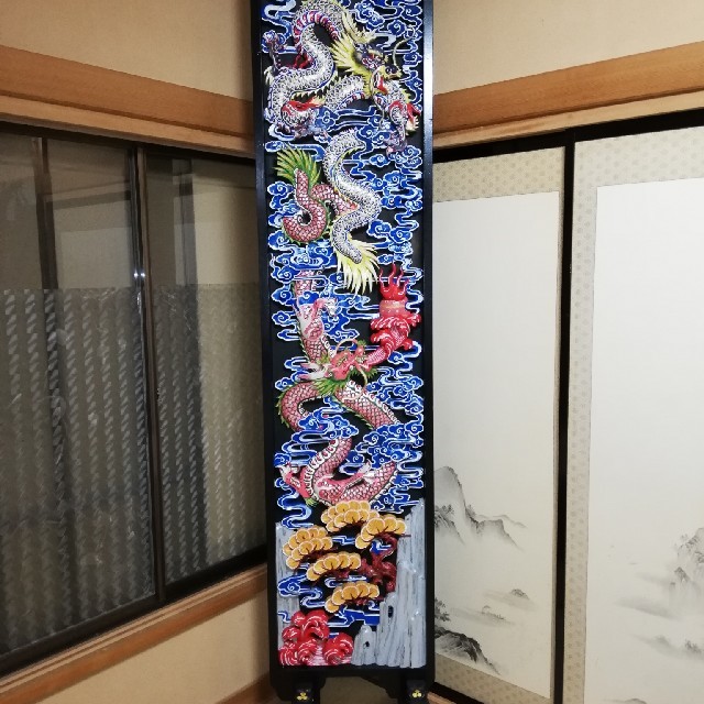 一枚板の彫り物 by mokumoku0913's shop｜ラクマ 龍の通販 正規店